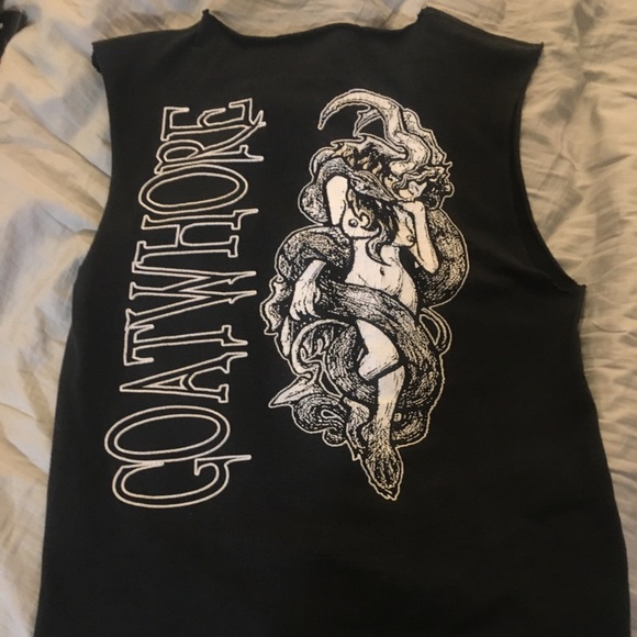 GoatWhore Vintage Reversible Rare Logo Tee - Picture 6 of 7